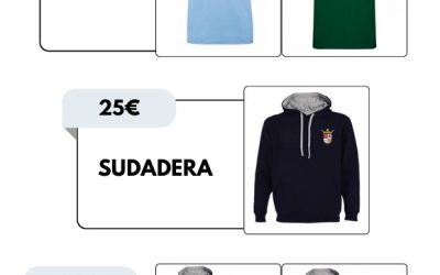 Polos y sudaderas – (disponibles durante todo el año)